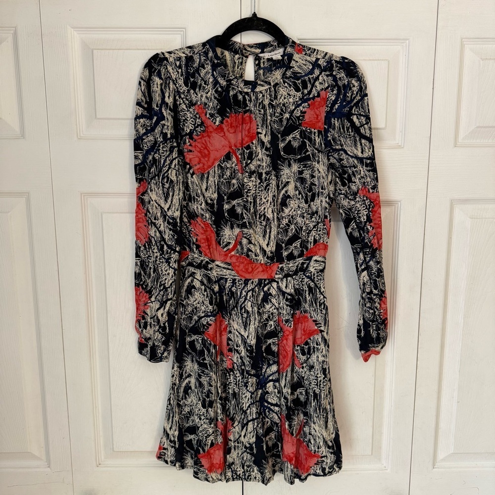 & Other Stories Abstract Print Dress 4